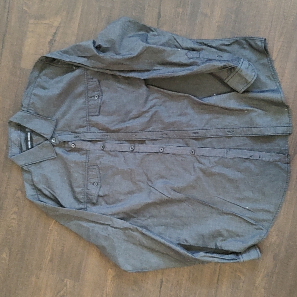 Michael Brandon long sleeve button up shirt